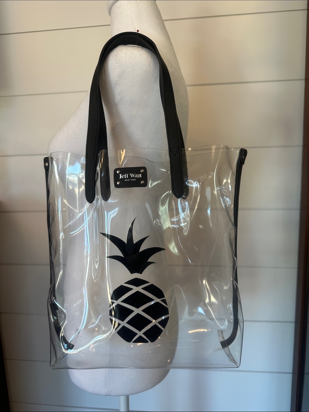 Jeff Wan - Clear Tote Bag with Insert